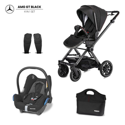 Mercedes Benz AMG GT Travel Sistem Bebek Arabası 4in1 Set Set + Maxi-Cosi Cabriofix Ana Kucağı ve Adaptör - Thumbnail